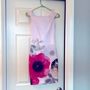 Ted Baker size 0 dress. like new